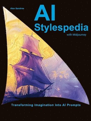 Alex Sandros - AI Stylespedia with Midjourney, Häftad