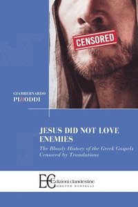 bokomslag Jesus did not love enemies: The Bloody History of the Greek Gospels Censored by Translations