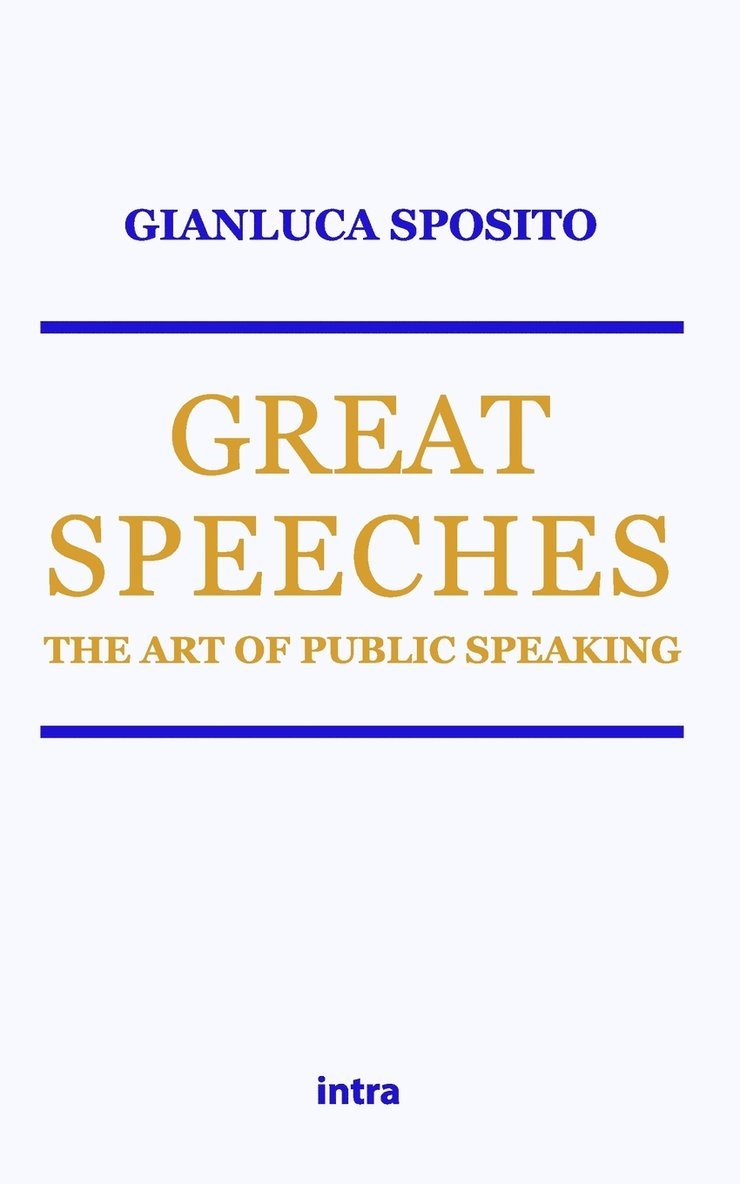 Gianluca Sposito - Great Speeches, Häftad