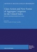 bokomslag Class Action and New Forms of Aggregate Litigation in the United States: Bocconi Conference Reports May 10, 2024