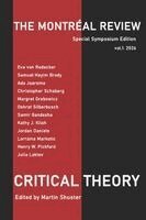 Martin Shuster - CRITICAL THEORY, Häftad