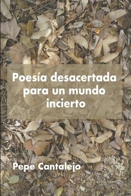 bokomslag Poesia desacertada para un mundo incierto