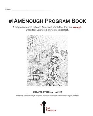 bokomslag #IAmEnough Program Book
