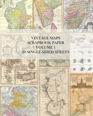bokomslag Vintage Maps Scrapbook Paper Volume 1