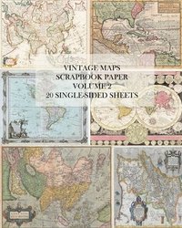 bokomslag Vintage Maps Scrapbook Paper