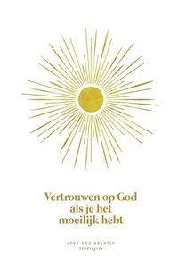 bokomslag Vertrouwen op God als je het moeilijk hebt