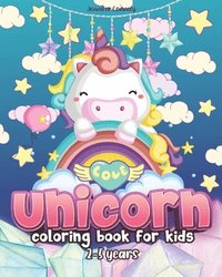 bokomslag Unicorn Coloring Book for Kids Ages 2-5