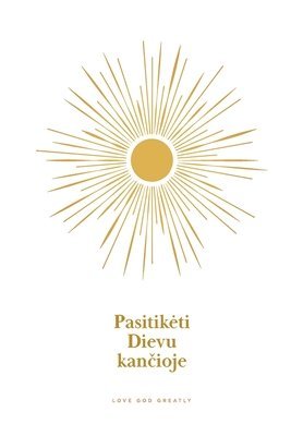 bokomslag Pasitiketi Dievu kan?ioje