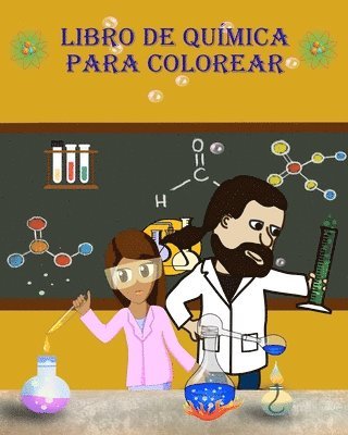 bokomslag Libro de Química para Colorear