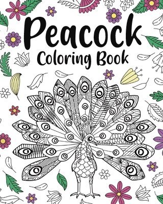 bokomslag Peacock Coloring Book