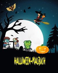 bokomslag Halloween-Malbuch