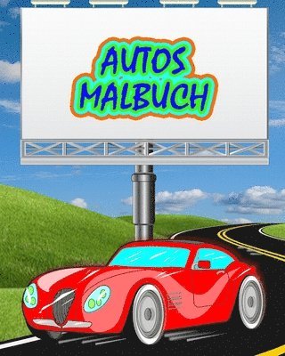 bokomslag Autos Malbuch