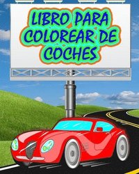 bokomslag Libro para Colorear de Coches
