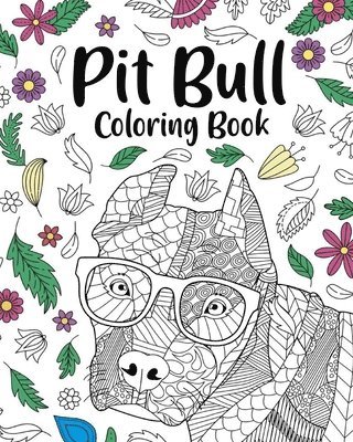 bokomslag Pit Bull Coloring Book