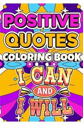 bokomslag Positive Quotes Coloring Book