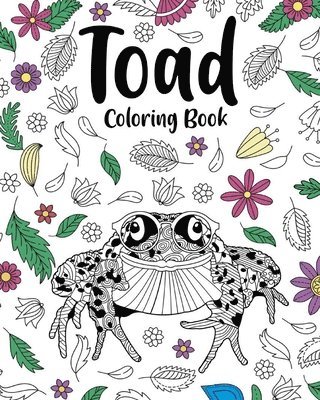 bokomslag Toad Coloring Book