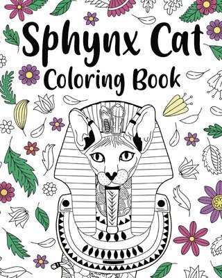bokomslag Sphynx Cat Coloring Book