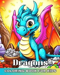 bokomslag Dragons Coloring Book for Kids