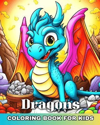 bokomslag Dragons Coloring Book for Kids
