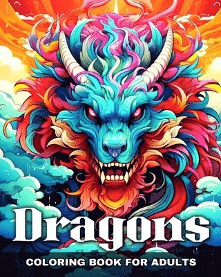 bokomslag Dragons Coloring Book for Adults
