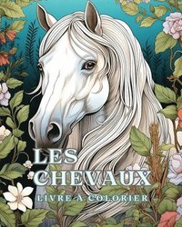 bokomslag Livre à colorier sur les chevaux