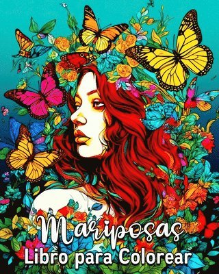 bokomslag Mariposas Libro para Colorear