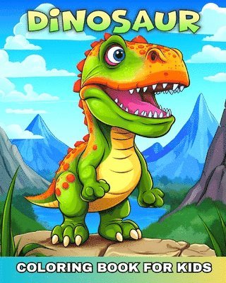 bokomslag Dinosaur Coloring Book for Kids
