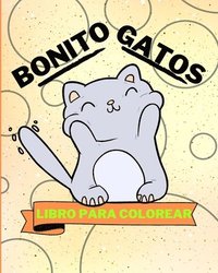 bokomslag Libro para colorear de lindos gatos