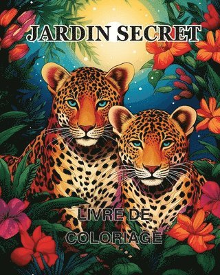 bokomslag Livre de coloriage Jardin Secret