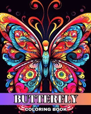 bokomslag Butterfly Coloring Book