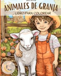 bokomslag Animales de Granja Libro para colorear