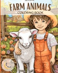 bokomslag Farm Animals coloring book