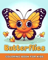 bokomslag Butterflies Coloring Book for Kids