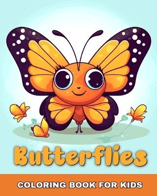 bokomslag Butterflies Coloring Book for Kids