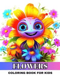 bokomslag Flowers Coloring Book for Kids
