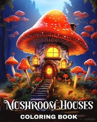 bokomslag Mushroom Houses Coloring Book