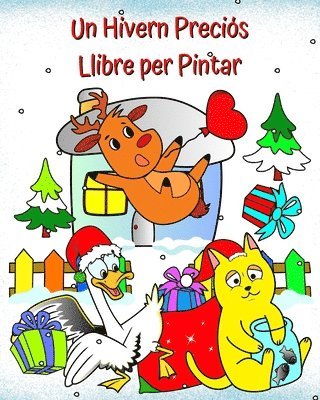 bokomslag Un Hivern Preciós Llibre per Pintar