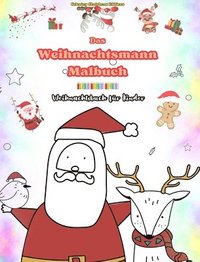 bokomslag Weihnachtsmann-Malbuch