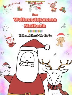 bokomslag Weihnachtsmann-Malbuch