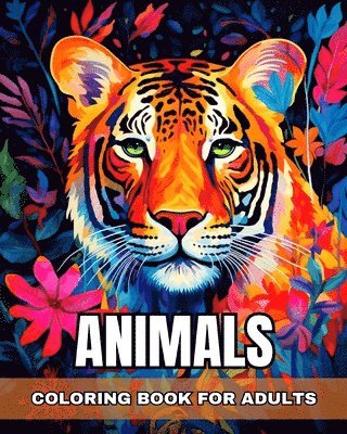 bokomslag Animals Coloring Book for Adults