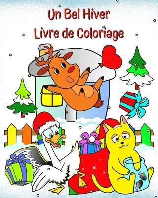 bokomslag Bel Hiver Livre de Coloriage
