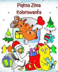 bokomslag Pi&#281;kna Zima Kolorowanka