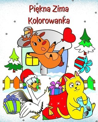 Pi&#281;kna Zima Kolorowanka 1