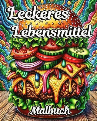 bokomslag Leckeres Lebensmittel Malbuch