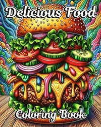 bokomslag Delicious Food Coloring Book