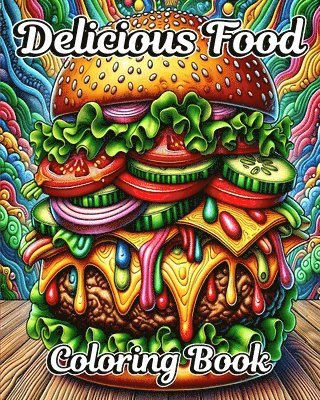 bokomslag Delicious Food Coloring Book