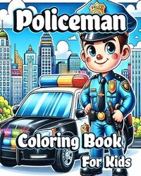 bokomslag Policeman Coloring Book for Kids