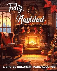 bokomslag Feliz Navidad Libro de Colorear para Adultos