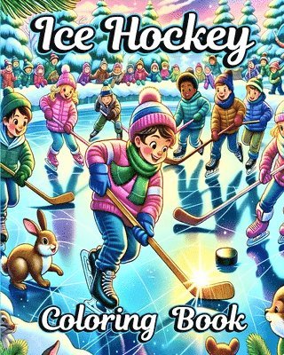 bokomslag Ice Hockey Coloring Book
