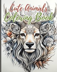 bokomslag Cute Animals Coloring Book